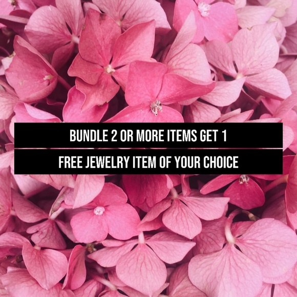 Bundle 2 or more items get 1 free jewelry item of your choice - Picture 1 of 1